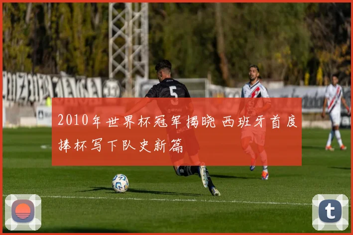 2010年世界杯冠军揭晓 西班牙首度捧杯写下队史新篇